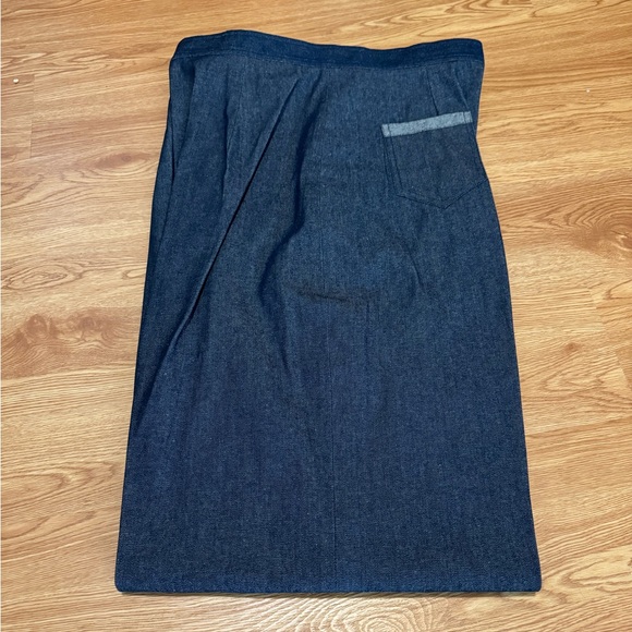 Vivien of Holloway NEW 1940s style denim slacks - waist 32 (UK 18 see chart) - Picture 5 of 6